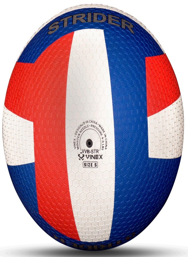 فينكس كرة طائرة فينكس ستريدر مقاس 5 - كرة طائرة للتدريب والمباريات مصنوعة من البولي يوريثان المُلصق، بمقبض سداسي | مثانة بوتيل متينة، مانعة للانزلاق، مقاومة للتآكل، وناعمة الملمس - Image 4