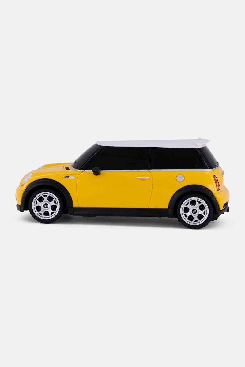 RASTAR RC Scale 1/24 Mini Cooper S, Yellow - Image 5