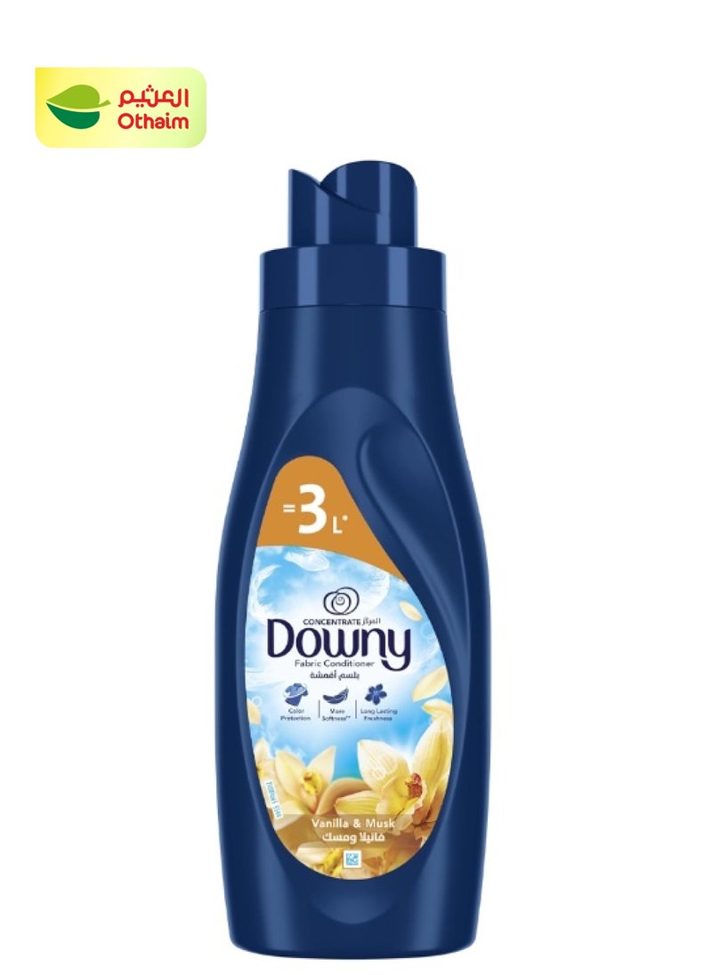 Downy منعم الأقمشة داوني بالفانيليا والمسك، 1 لتر 