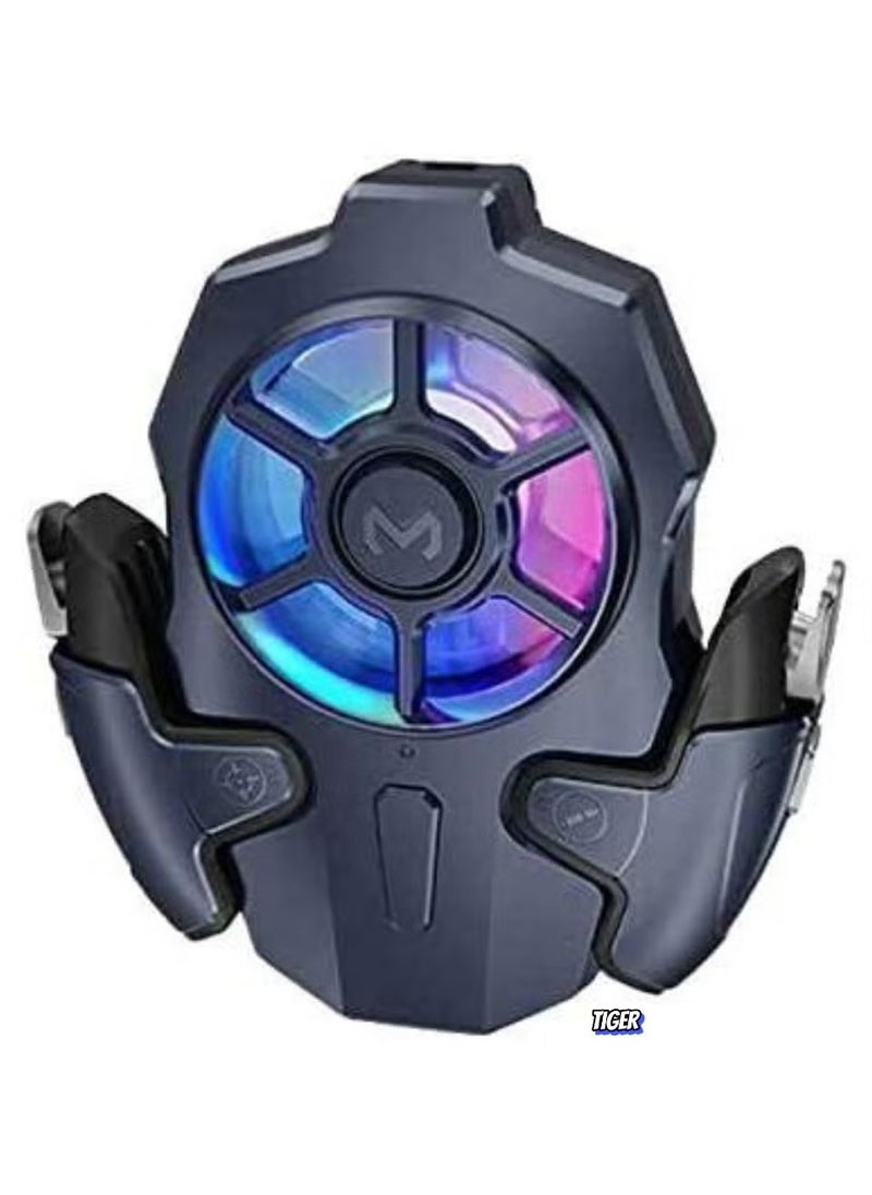 TIGER AK03 PUBG Mobile Controller – Phone Fan Cooler, L1R1 Trigger Gamepad Joystick, Enhanced Gaming Experience for iOS/Android, Ideal for PUBG, Fortnite, and More  - Image 4