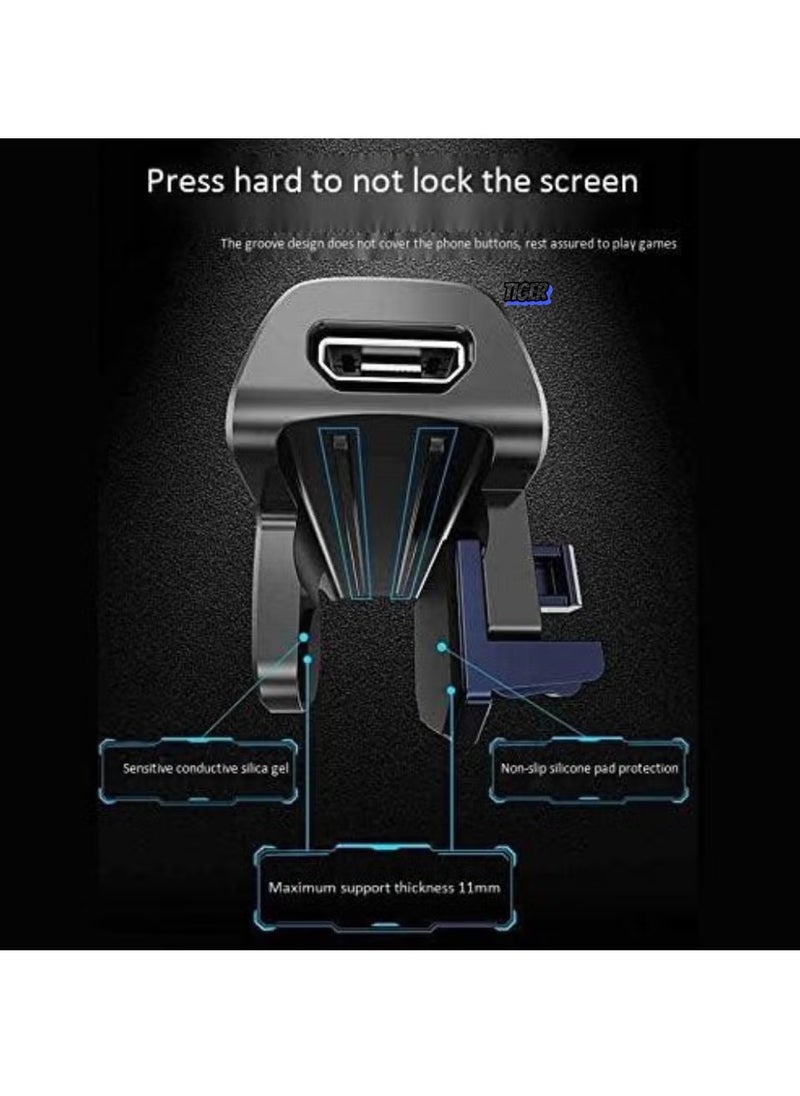 TIGER AK03 PUBG Mobile Controller – Phone Fan Cooler, L1R1 Trigger Gamepad Joystick, Enhanced Gaming Experience for iOS/Android, Ideal for PUBG, Fortnite, and More  - Image 3