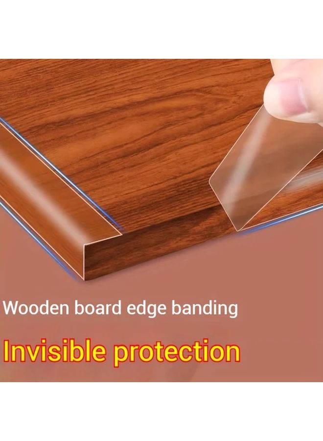 Heavy Duty Transparent Waterproof PVC Tape 7.87x39.37 Inch Edge Protector - Image 1