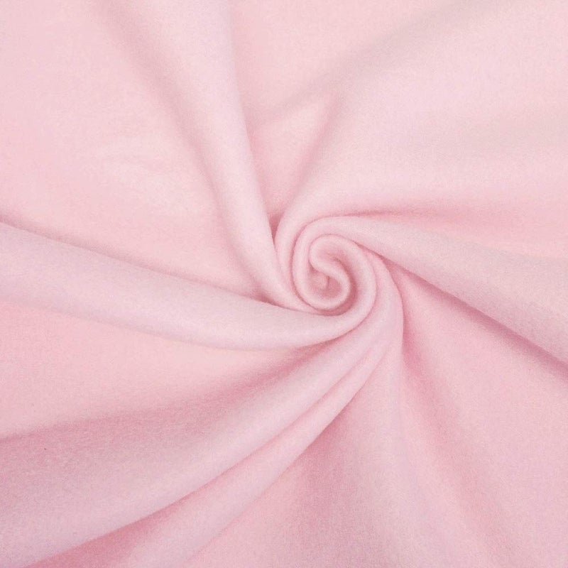 TL Care Fleece Blanket (30" x 30") with Silk-Like Satin Trim, Soft, Warm & Cozy, Pink, for Boys and Girls, Perfect for Baby Carrier, Stroller, Travel and Gifting - Image 2