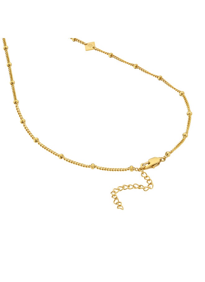 CERRUTI 1881 Onagrace Gold-Plated with Mother of Pearl Pendant, Shimmering Crystals Necklace for Women  - Image 4