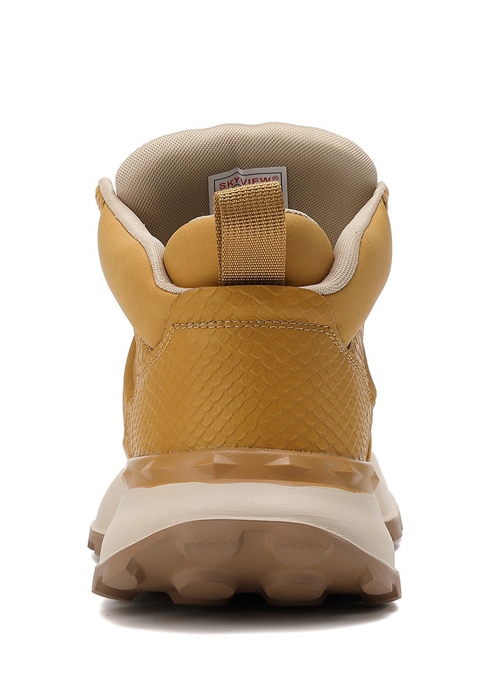 Sky View Mens Fashion Shoes Lightweight Breathable Non Slip Memory Foam Insole Non-Slip and lace up casual Footwear double tongue design comfortable outdoor indoor sneakers - Image 2