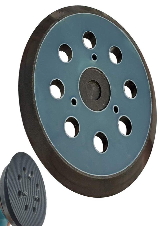 Tockrop Replacement Sander Pad for Makita 743081-8, 743051-7 - Fit BO5041/K, BO5010/K, BO5030/K, BO5031/K, XOB01Z Random Orbital Sanders - Standard 5" Hook and Loop Sander Pad - Image 1