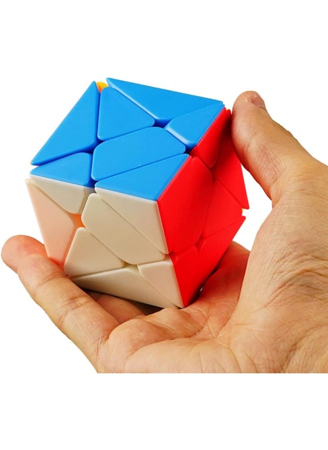 ECVV - Special Shaped 3X3 Speed Cubes Unique Design Magic Cube with Fast and Smooth Rotation Magic Cube Puzzle Toys for Kids and Adults - Image 1