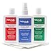 NOVUSPK18  Plastic Clean  Shine 1 Fine Scratch Remover 2 Heavy Scratch Remover 3 and Polish Mates Pack  8 Ounce Bottles - Image 2