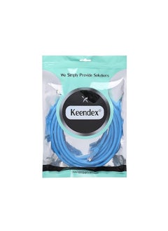 keendex Keendex kx1902 cat6e lan cable, 3 meter - blue  - Image 3