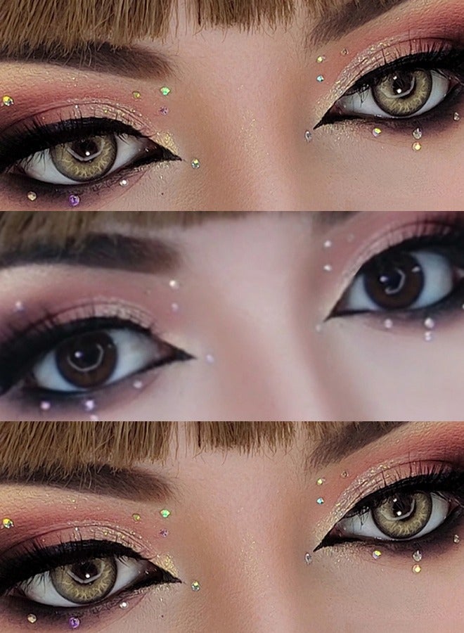 سيدة جديدة عدسات لاصقة ملونة بنية من فريش ليدي للاستخدام السنوي - Image 5