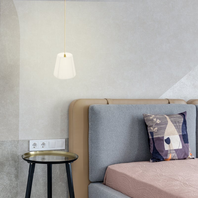 2pcs Nordic Style Cloth Art Lamp Shade Clip-bulb Light Shade Lamp Cover - Image 4