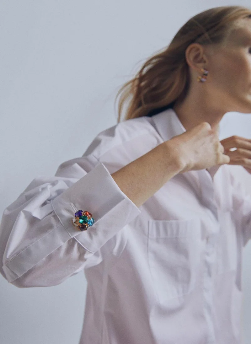 Lola Casademunt Diamante button down shirt