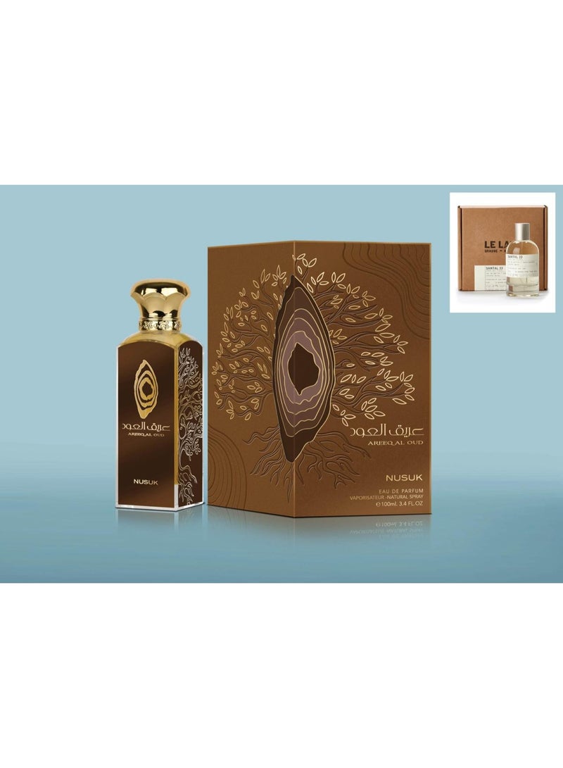 Nusuk AREEQ AL OUD NUSUK EDP 100ML - Image 1