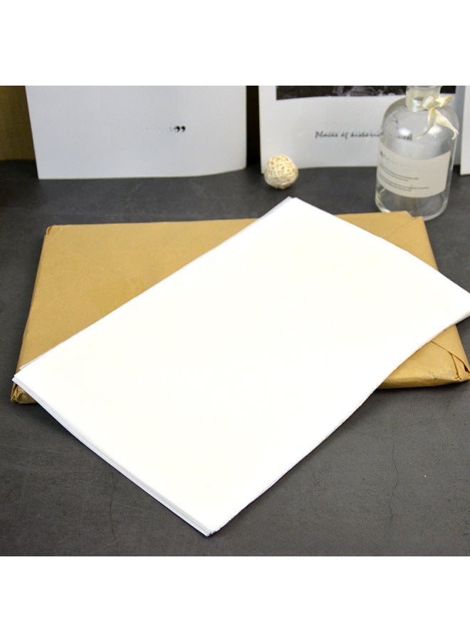 Baking Oil Paper Oil Absorbing Paper Food Special Commercial Kitchen Cake Baking Paper Oil Proof Oil Barrier Paper Oven Tray Paper-Color:Ordinary 31 Grams Of Oil Paper-Specifications:Rectangular 20 * 15cm 500 Sheets  - Image 2
