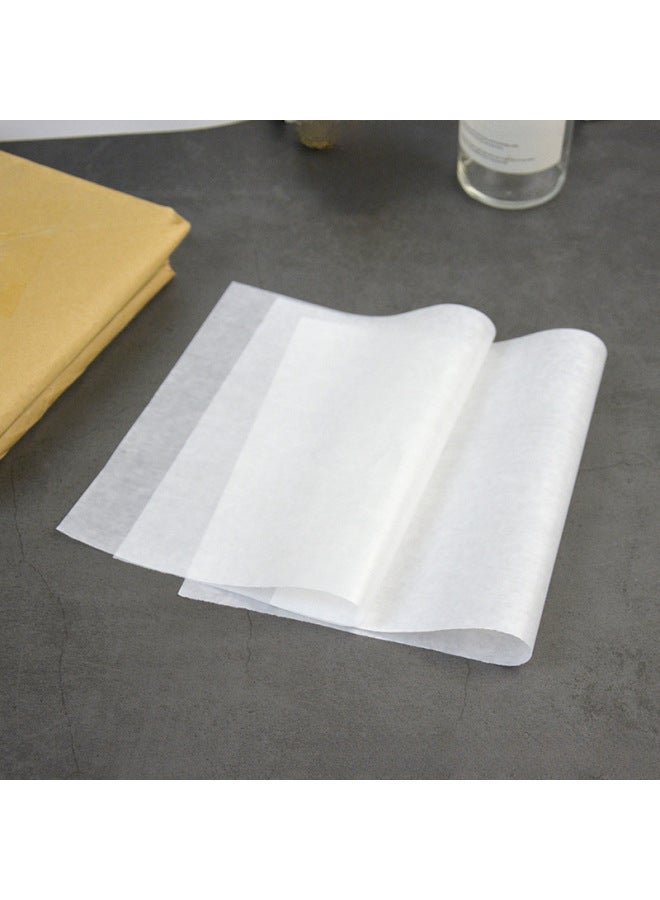 Baking Oil Paper Oil Absorbing Paper Food Special Commercial Kitchen Cake Baking Paper Oil Proof Oil Barrier Paper Oven Tray Paper-Color:Ordinary 31 Grams Of Oil Paper-Specifications:Rectangular 20 * 15cm 500 Sheets  - Image 3