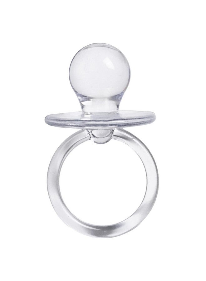 EVER SHINE Baby Pacifier 2.5" Baby Shower Favors Decoration (Clear, 36 Count) - Image 3