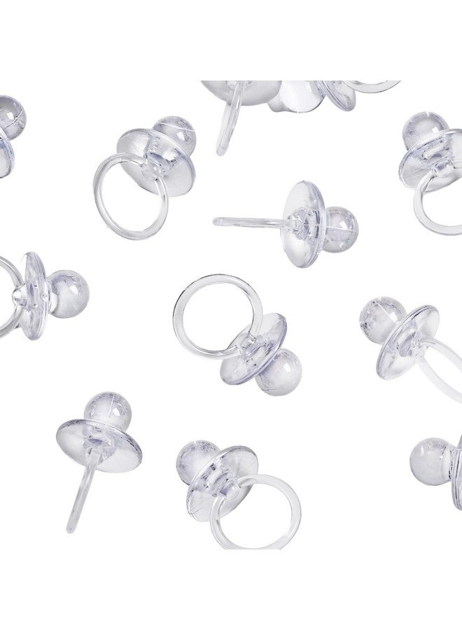 EVER SHINE Baby Pacifier 2.5" Baby Shower Favors Decoration (Clear, 36 Count) - Image 4