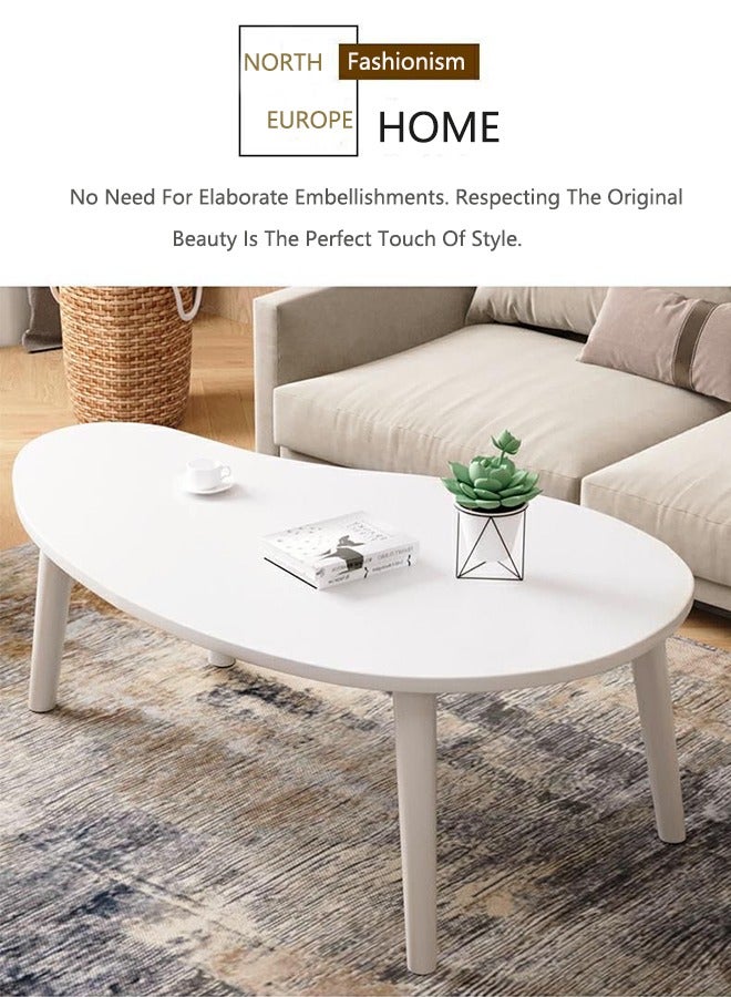 OASIS DESERT Round Coffee Table Side Snack Table Sofa Home Living Room Office Table - Image 4