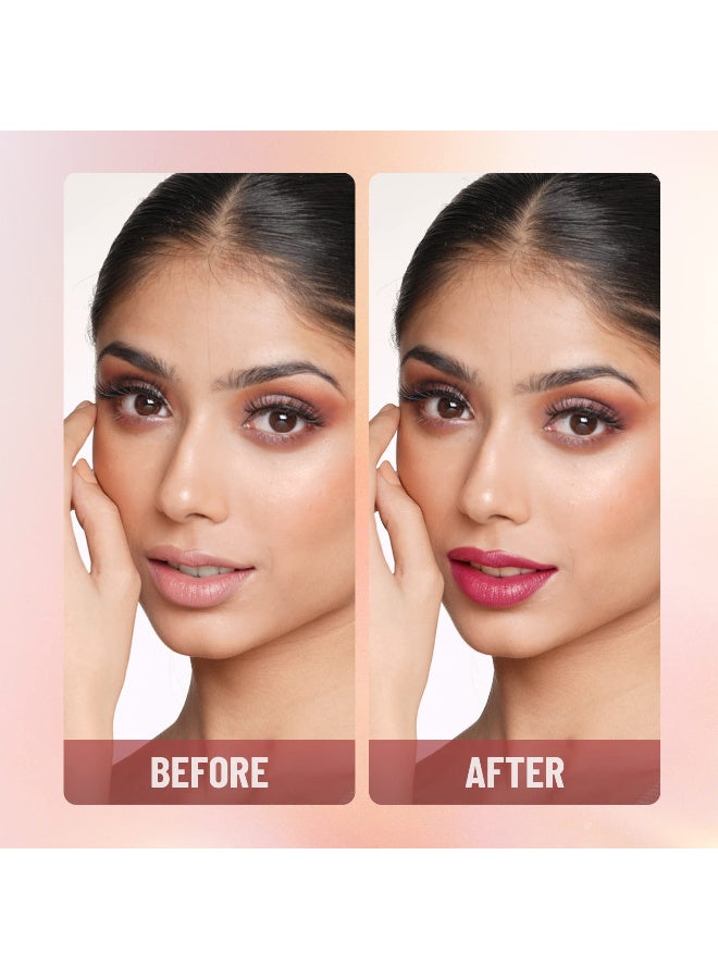 Swiss Beauty قلم شفاه سويس بيوتي ماتي طويل الأمد ستاي ماكس | لمسة م matte | مقاوم للتلطخ | خفيف الوزن | ظل-06، مارون دموي، 3.5 جرام - Image 5