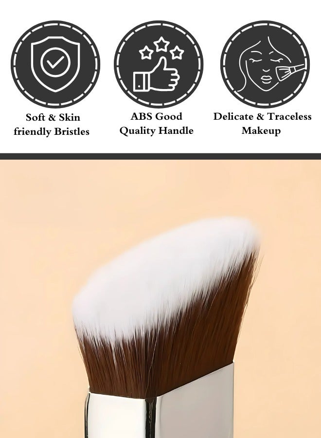 TRENZ Practical flat, angled, and graduated foundation brush - T02 - Image 2