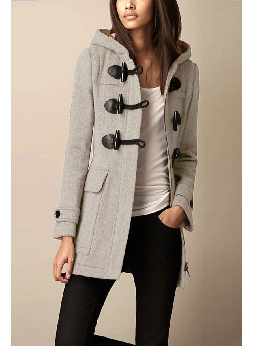 Barbora Design Casual Winter Cashmere Cashmere Coat