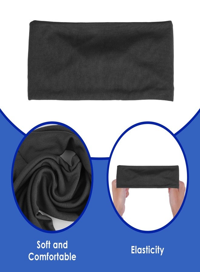 Dimeho 3 Pcs Kids Sports Headbands Boys Girls Athletic Elastic Sweatbands Children Soft Moisture Wicking Hairband Absorbing Sweat Band for Football Basketball Running Tennis - Image 2