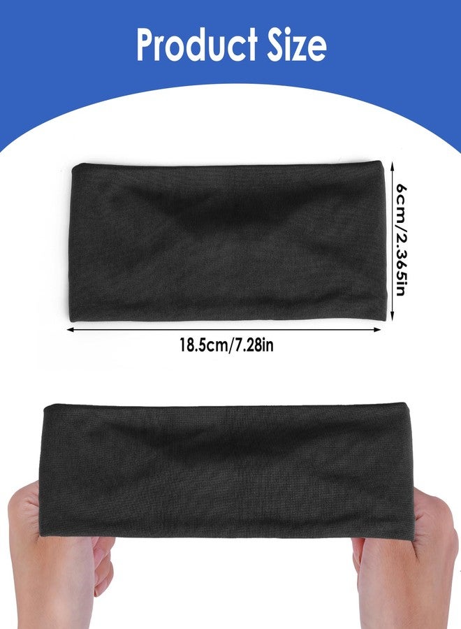Dimeho 3 Pcs Kids Sports Headbands Boys Girls Athletic Elastic Sweatbands Children Soft Moisture Wicking Hairband Absorbing Sweat Band for Football Basketball Running Tennis - Image 4