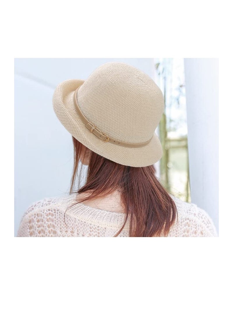 SYOSI Foldable Bucket Hat for Women, UV Protection Beach Sun Hats, Fashion Summer Beach Hats, Suitavble for Vacation, Camping, Hiking, Gardening, Traveling - Image 2