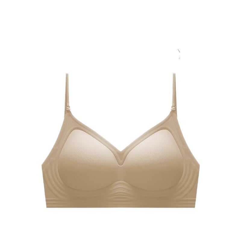 Halter Neck Backless Seamless Push Up Bra - Image 5