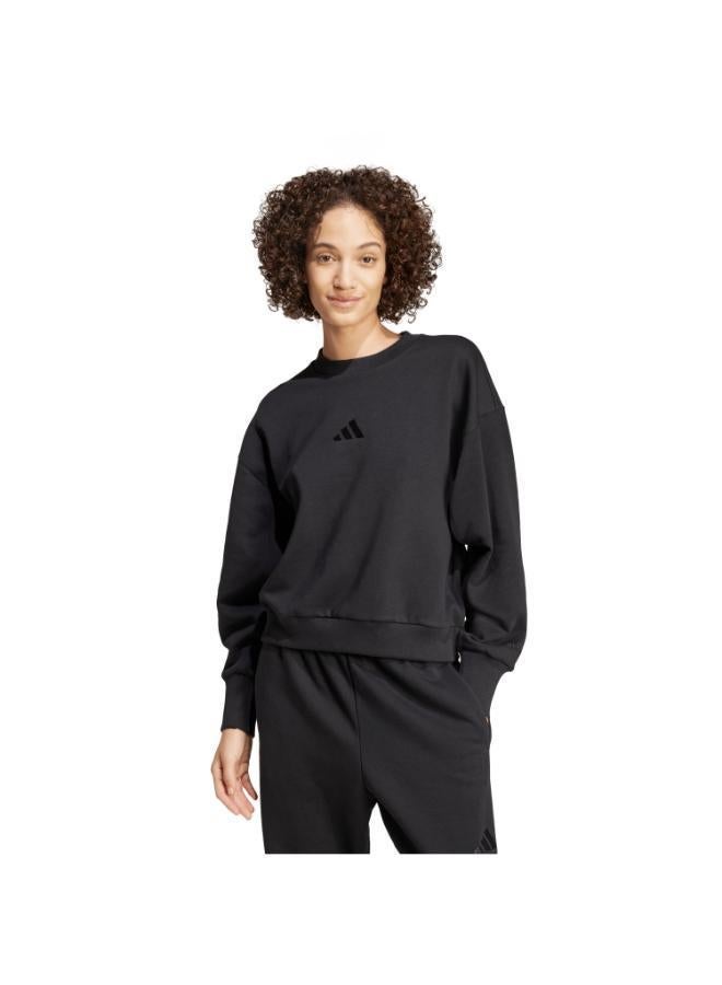 Adidas ALL SZN Fleece Loose Sweatshirt - Image 1
