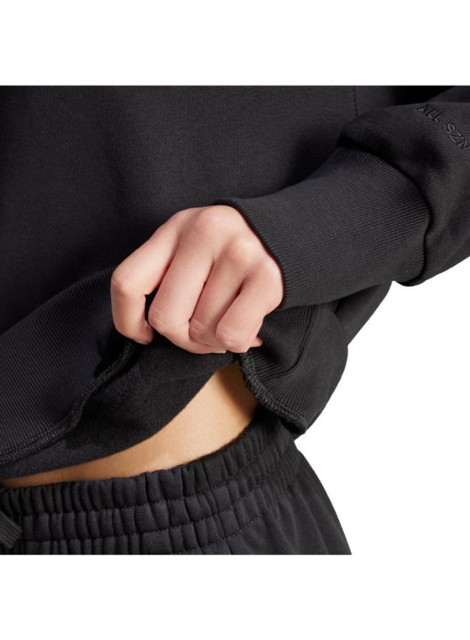 Adidas ALL SZN Fleece Loose Sweatshirt - Image 5