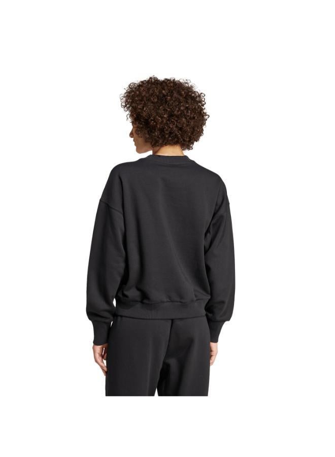 Adidas ALL SZN Fleece Loose Sweatshirt - Image 2