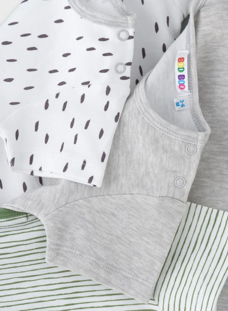 Boo Boo BooBoo Kids Jungle Range 3 Pk Tees