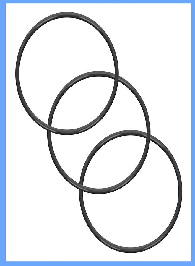 CFS - Pack of 3, Premium O-Ring Compatible with 3M 63597174C Models - Replacements for Standard Reverse Osmosis Water Filter Housings - Quality Material - Black - Image 2