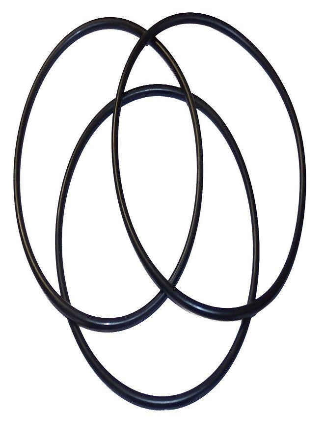 CFS - Pack of 3, Premium O-Ring Compatible with 3M 63597174C Models - Replacements for Standard Reverse Osmosis Water Filter Housings - Quality Material - Black - Image 1