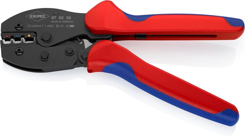 KNIPEX 97 52 36 3-Position Contact Crimping Pliers for Insulated Terminals - Image 3