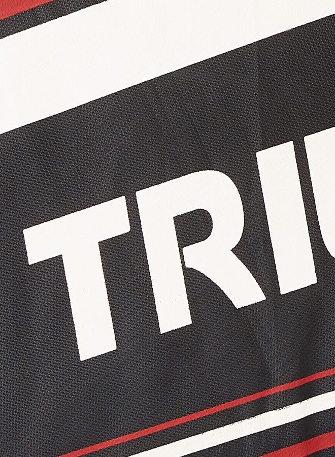 Triumph Ray-4000 One Piece Light Weight Strung Badminton Racket With Cosmic-3R Single Compartment Badminton Bag Black/Red - Image 4