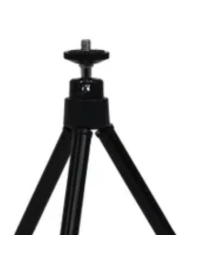 Generic Mobile Phone Selfie Tripod Mini Desktop Two-section Aluminum Tube Telescopic Bracket-Color:White  - Image 2
