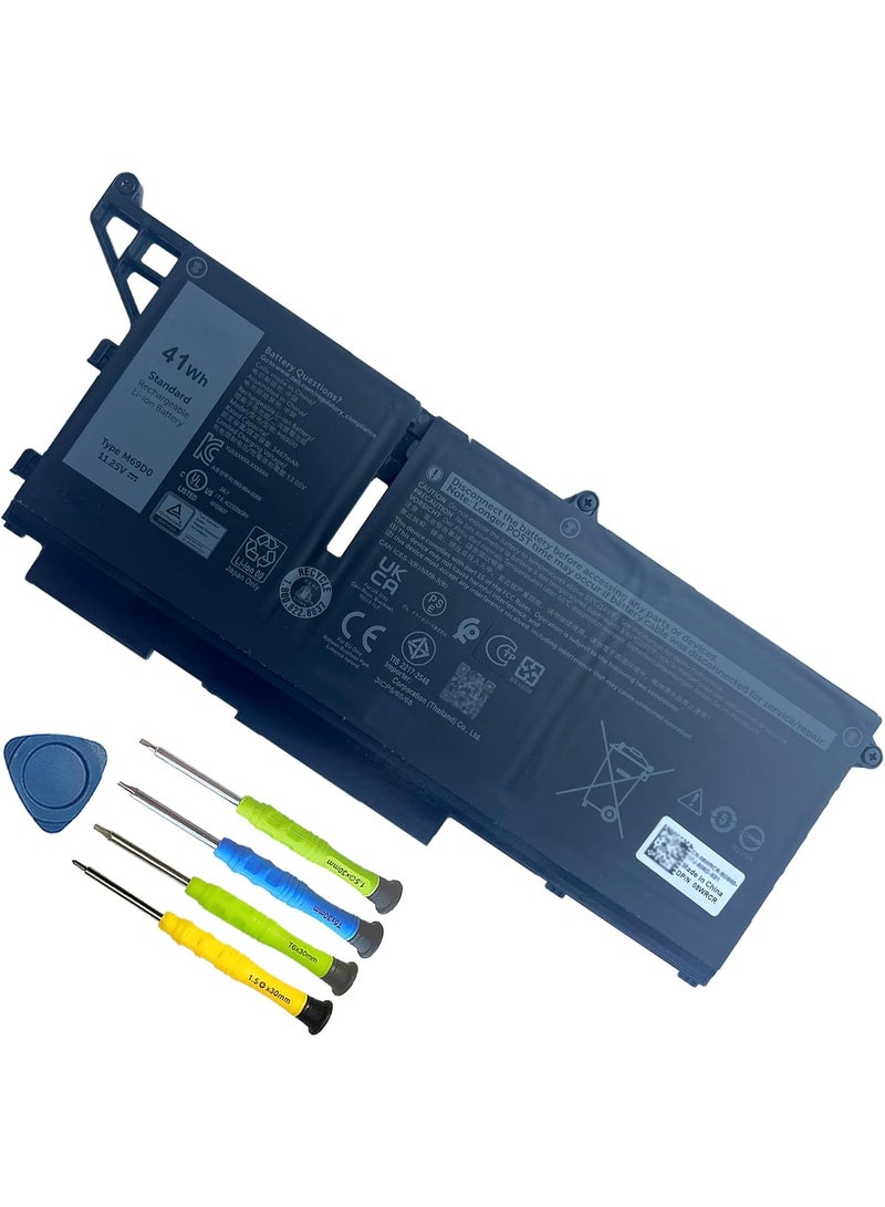 Terabyte M69D0 Battery Replacement for Dell Latitude 5430 5530 Precision 3570 Series Laptop 07KRV H4PVC 8WRCR 41Wh 3467mAh - Image 1