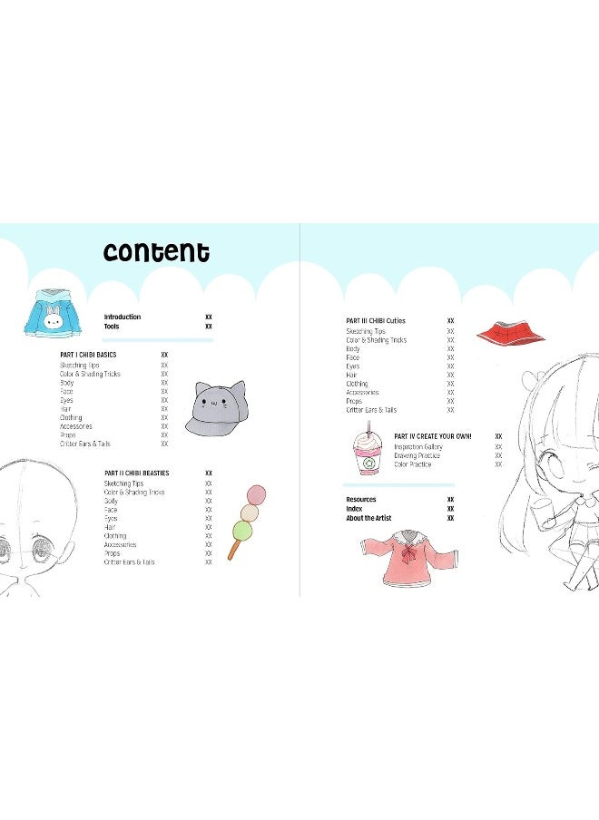 null - Chibi Art Class: A Complete Course in Drawing Chibi Cuties and Beasties - Includes 19 step-by-step tutorials! - Image 1