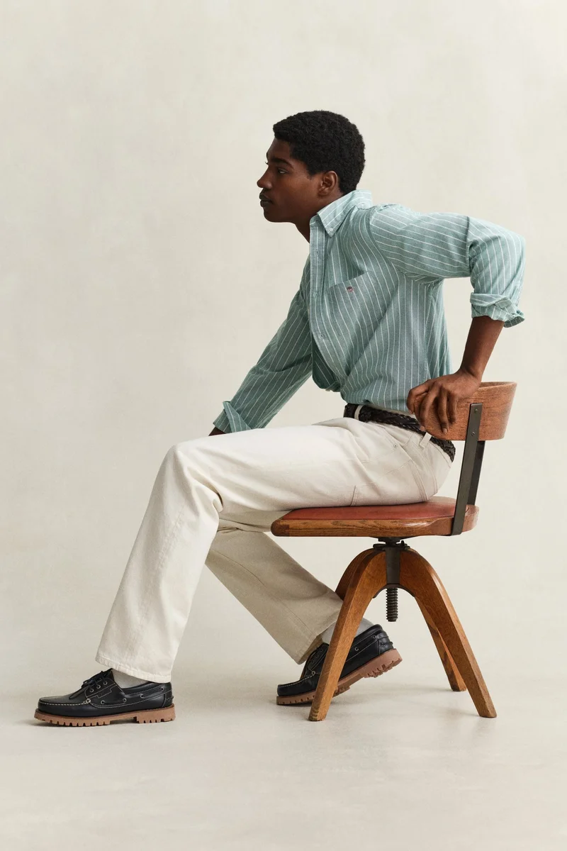 Gant  Regular Classic Oxford Stripe Shirt for Men | Best Price UAE