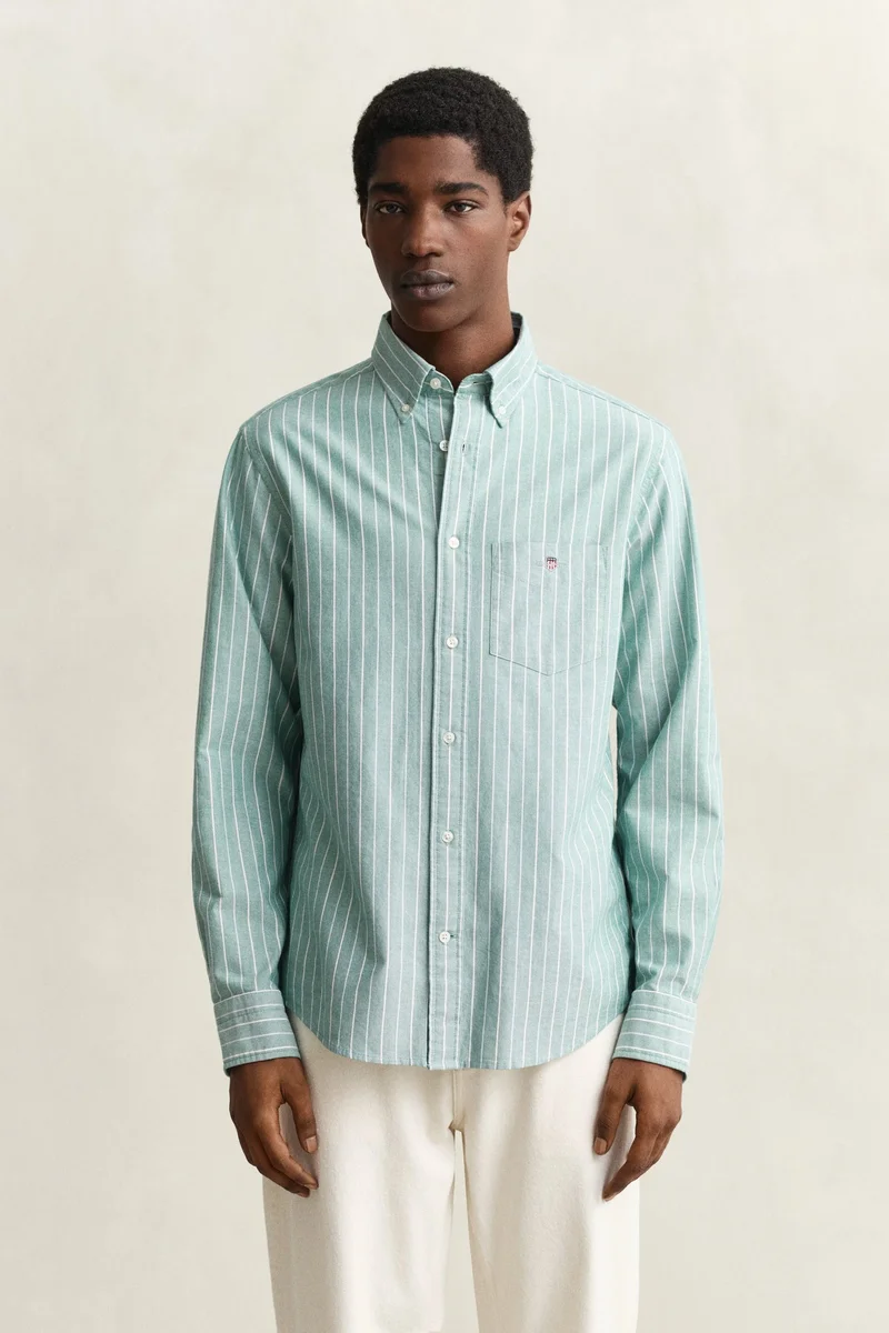 Gant  Regular Classic Oxford Stripe Shirt for Men | Best Price UAE