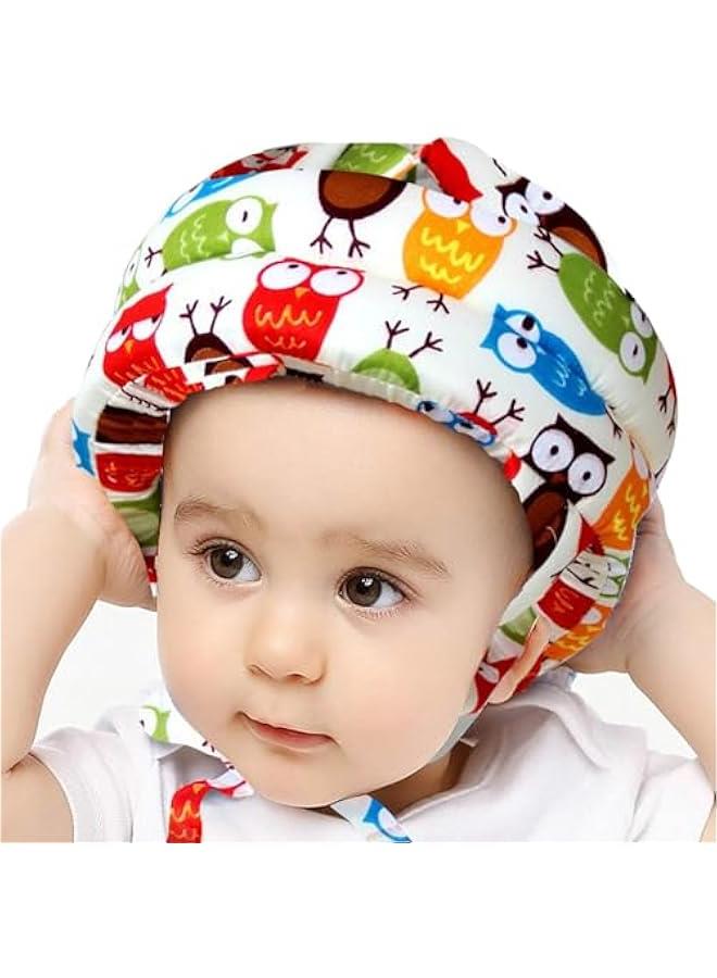 HOOKOR Baby Infant Toddler Helmet No Bump Safety Head Cushion Bumper Bonnet Adjustable Protective Cap Child Safety Headguard Hat for Running Walking Crawling Safety Helmet for Kid - Image 1