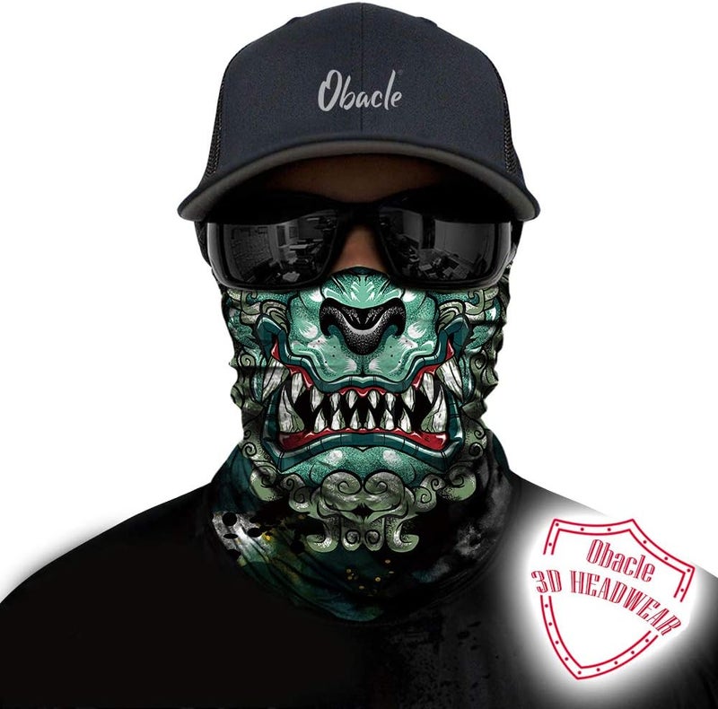 Obacle Animal Bandana Face Mask for Sun Dust Wind Protection for Men Women - Image 2