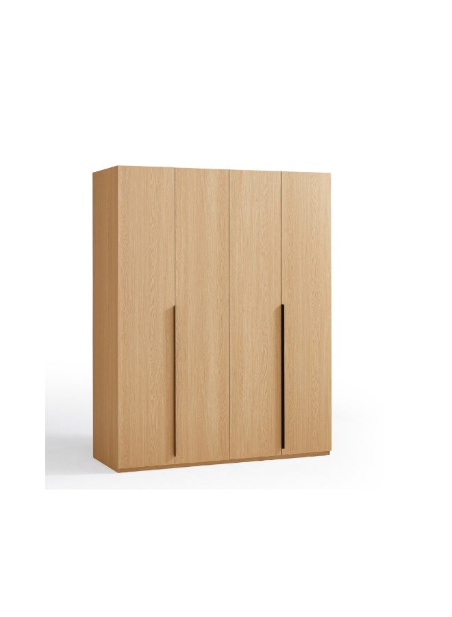ملاذ هاوس خزانة ملابس عصرية من خشب MDF مقاس 160 سم × 200 سم - MZWD020 – 60 طول × 200 ارتفاع × 160 عرض - Image 3