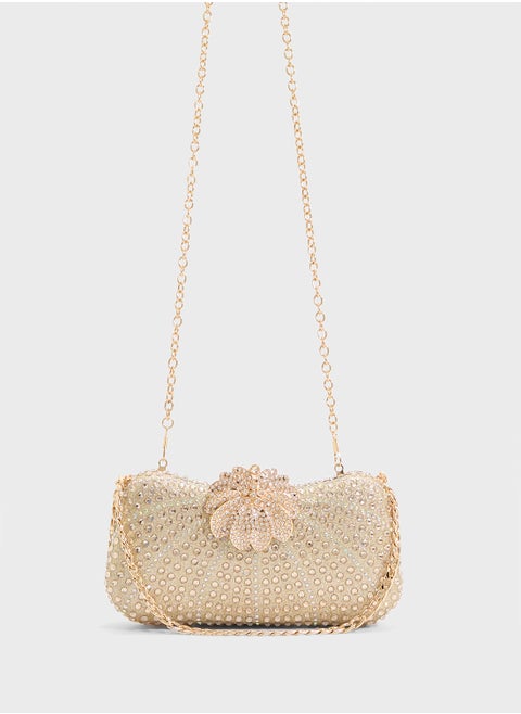 Ladies Sparkly Clutch Bag