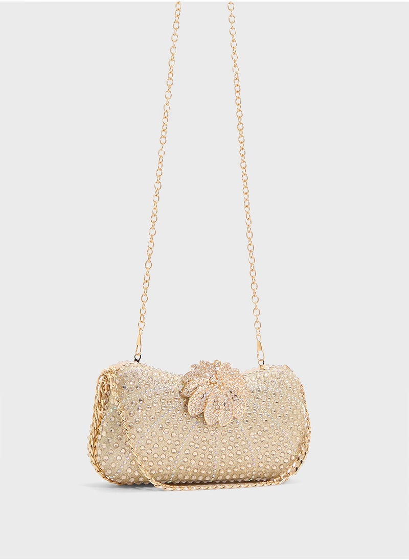 Khizana Ladies Sparkly Clutch Bag  - Image 3