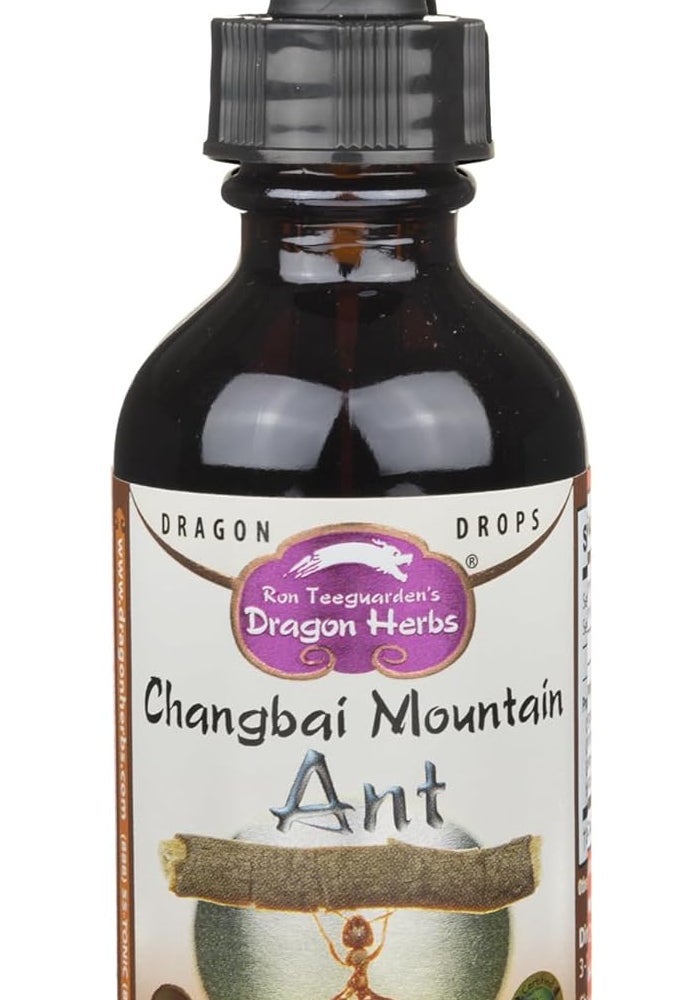 Dragon Herbs Changbai Mountain Ant Extract Drops - Super Potency Dietary Supplement - 2 fl oz