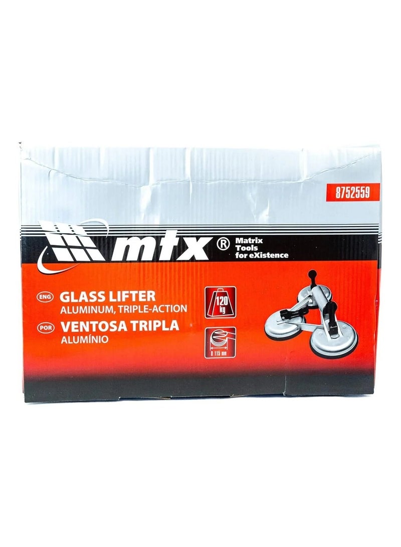 MTX - Triple Aluminium Suction Cup - 120 kg - Image 2