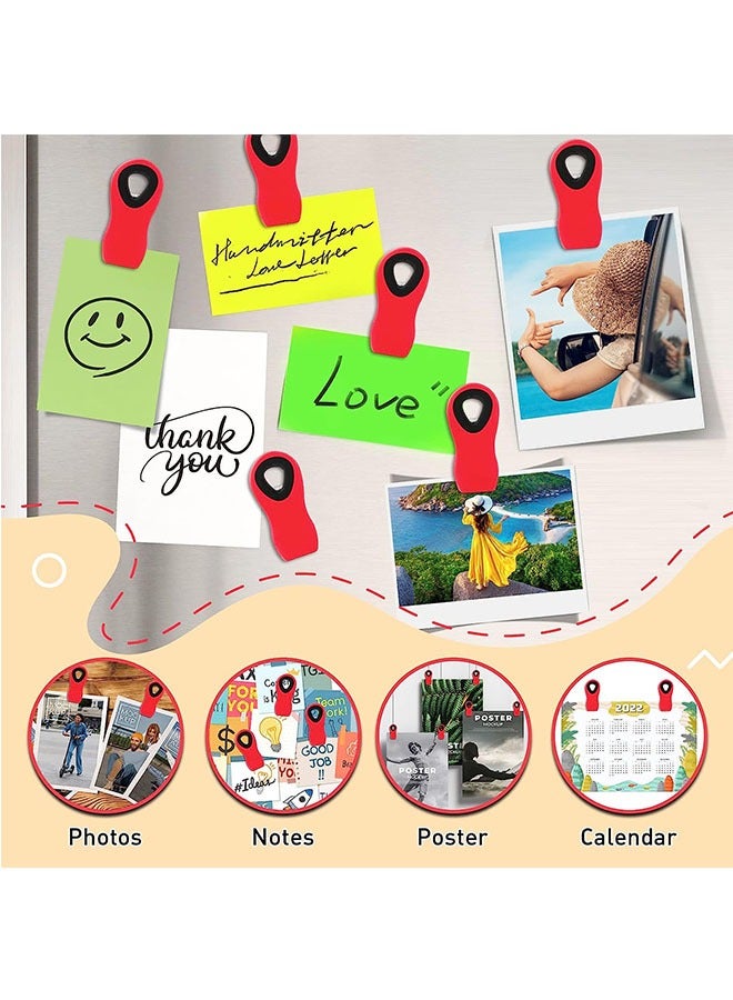 Generic 4 Piece Chip Clips Bag Clips, Magnetic Clips Food Clips, Moisture Proof Preservation Clip Sealing Clip  - Image 5